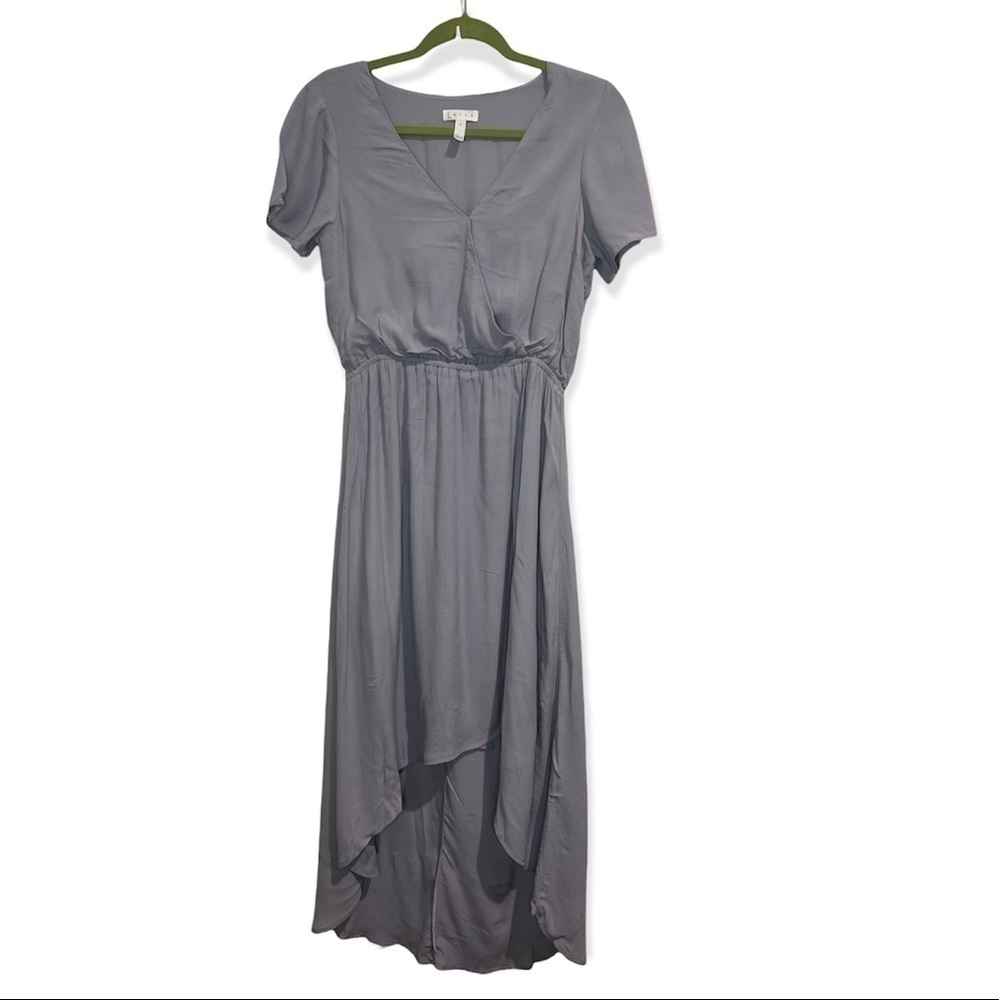 Leith Lavender Hi-low Maxi Dress small
